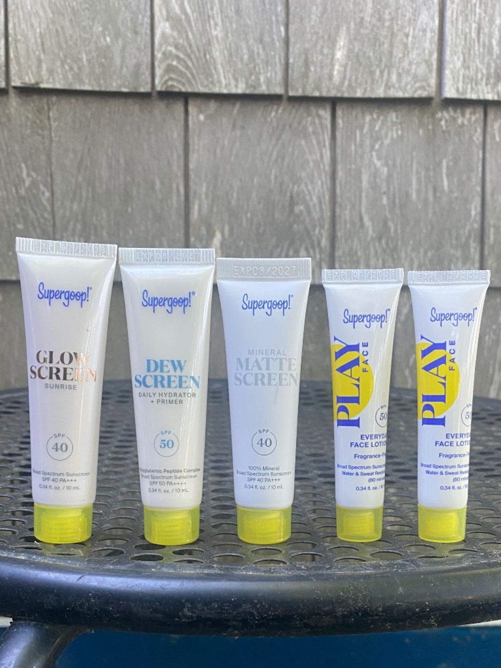 Supergoop! 5-Pc Mini Sunscreen Set NEW